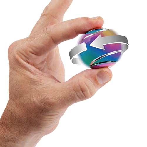 Fidget Spinner aus Metall Bopster Spin Ball für Stressabbau, Bild 4 von 6