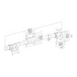 PureMounts PM-OFFICE-AD Dual Screen adapter do 2 monitorów 33-69 cm (13-27 cali), pochylenie: -45° do 45°, wychylny: -15° do 15°, obrotowy: -180° do 180°, nośność: maks. 10 kg, VESA 100 x 100 czarny
