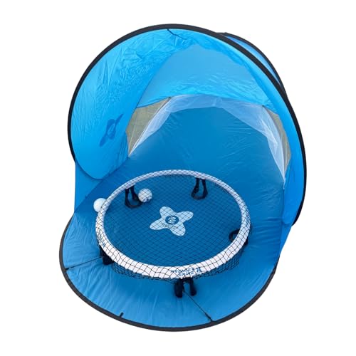 Premier Spike Serving Caddy – Quick-Setup Roundnet Serving Tent, Designed for Pro Practice Sessions, Doubles as Portable Shade
