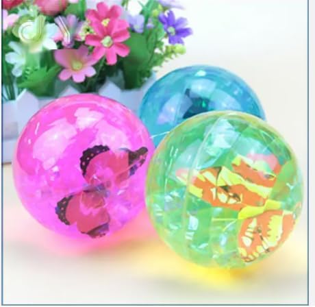 Verbier Led Glitter Sparkle Balls for Kids Flashing Bouncing Balls for Return Gifts Light Up Jumping Rubber Ball with Thread for Kids Boys and Girls Multicolour (Set of 2) (B0D8TJCC1W) Amazon Price History, Amazon Price Tracker