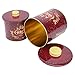 Alipis 2PCS Boxes Christmas storage box merry christmas candy canister christmas cookie tin Xmas Candy Jars christmas jar with lid xmas tinplate cans gift tea iron Christmas utenciles