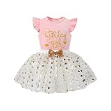Toddler Kids Baby Girls Birthday Princess Outfits Dress Vest Sleeveless Shirts Tank Top Dot Mesh Tut