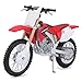 May Cheong Bburago Honda CRF450 Motorbike - Incredibly Detailed Die-Cast Replica Collectible Model - 1:18 Scale, Red