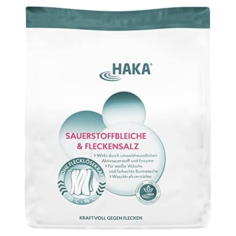 HAKA Sauerstoffbleiche & Fleckensalz, 1,5 kg, Waschmittelzusatz, Fleckenlöser Cover