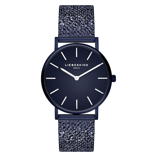 Preisvergleich Produktbild LIEBESKIND Damen Analog Quarz Uhr mit Edelstahl Armband LT-0414-MQ