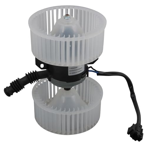 Image of TRQ Heater Blower Motor with Dual Fan Cage Compatible with 1990-93 Honda Accord