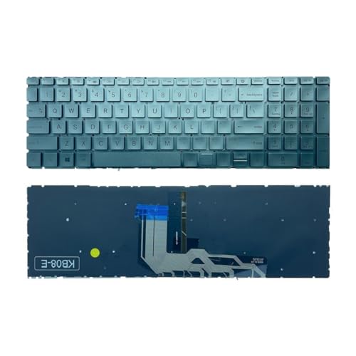 HP ENVY x360 15-ED 15-AG 15-EE 15M-EE 17-CG TPN-W140 C149 �p US ���V�A��X�y�C����m�[�g�p�\�R���o�b�N���C�g�L�[�{�[�h �������ȒP(US Backlit Silver)