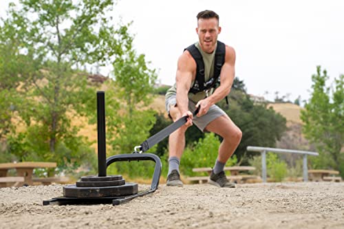 Mir 300Lbs Max Weight Heavy Duty Power Speed Sled With Color Options. At Home, Gym, And Football Training (Desert Camouflage) #TOP1