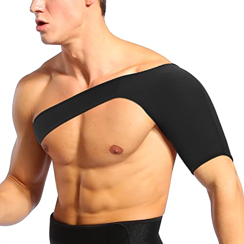 Semme Neoprene Shoulder Support Brace, Unisex Rotator Cuffs Protector Strap For Shoulder Stability, Injury Prevention In Sports, Dislocated Joint, Soreness Fit Both Left Right Shoulder(Xl) #TOP4