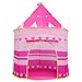 Opret Tienda Campaña Infantil con Luces, Carpa Infantil Plegable, Castillo de Princesa Plegable, Regalo para Niños con Bolsa de Transporte para Interior y Exterior Adecuado Niños de 1 a 12 Años