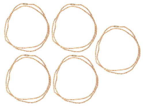Cuentas Ram Mala de madera Tulsi para meditación diaria y yoga