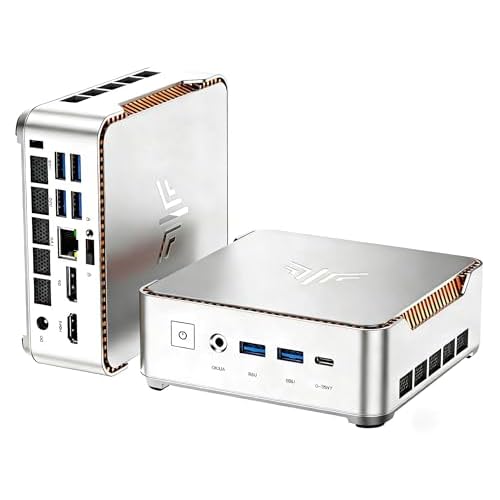 KAMRUI Hyper H2 Mini Gaming PC, in-tel Core i9-11900H (Beat 1195G7/5825U, up to 4.9GHz) 32GB RAM 1TB SSD Mini Desktop Computers, Triple 4K Display 6*USB3.2, USB-C, HDMI, DP, WiFi6, BT5.2, Of