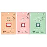 Rael Miracle Patch 3 Step Kit - Microcrystal Dark Spot Cover (6 Count), Invisible Spot Cover (24...