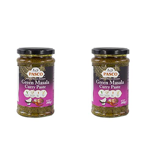 Pasta de curry verde Indio 260 g - pack de 2 unidades