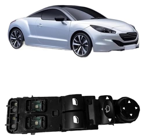 Interrupteur commande vitre principale fluide avec commande rétroviseur RCZ