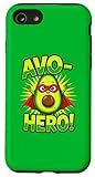 Photo Gallery avo hero fun avocado superhero cartoon design custodia per iphone se (2020) / 7/8 Photo Gallery avo hero fun avocado superhero cartoon design custodia per iphone se (2020) / 7/8