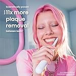 quip 360 Oscillating Electric Toothbrush Heads - 4 Pack - Verified quip Brush Head Refills for Oscillating Toothbrushes - Soft Bristles, Dual-Length, Compact - Last 3 Months Each - White - Image 3