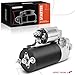 A-Premium Starter Motor Compatible with Audi A6 Quattro 2000-2004, A8 1997-1999, A8 Quattro 1997-2003, S6 2002-2003, S8 2001-2003, 3.7L 4.2L, 12V 1.7KW 9-Teeth CW, Replace# 0001110100, 0001110101