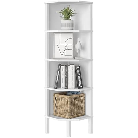 LAATOOREE 5-Tier Corner Shelf Cover