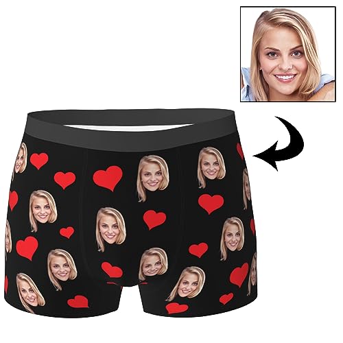 Custom Boxers for Men Boyfriend Father Husband, Personalized Funny Boxers for Men Gifts for Him2
