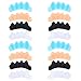 16 PCS Professional Toe Separators, Five - Ring Silicone Toe Spacers, Toe Stretcher Correctors, Ideal for Correct Bunions, Restore Toes Original Shape, Yoga, Pilates or Other Exercises