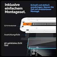 Spigen EZ Fit Schutzfolie [2 Stück] für iPhone 15 Pro – Ansicht 6