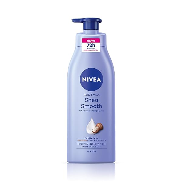 NIVEA Body Milk, Shea Smooth, 400ml