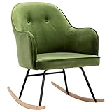 Con el diseño de patas largas, la silla no se volcará fácilmente.Esta mecedora se puede utilizar en el salón, jardín, patio y cualquier otra habitación.