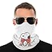Produktbild Cartoon Anime Snoopy Variety Turban Waschbares Gesicht Halswärmer Schal Sturmhaube Unisex Weich Winddicht Neuheit Stirnband Für Sportwandern