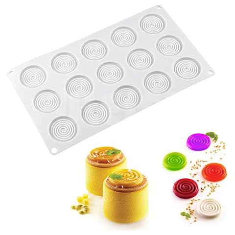 DUBENS Spiral Shaped Silicone Baking Mould Cover