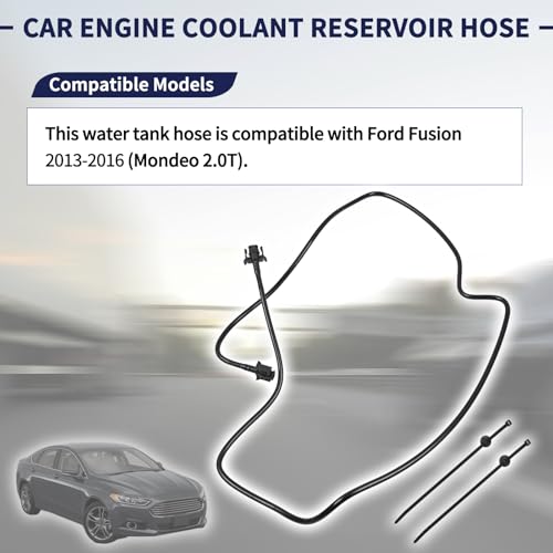 Magimaker Car Engine Coolant Reservoir Hose DG9Z-8A365-E Compatible with Ford Fusion 2013 2014 2015 2016 by Magimaker - Used condition - Image 2