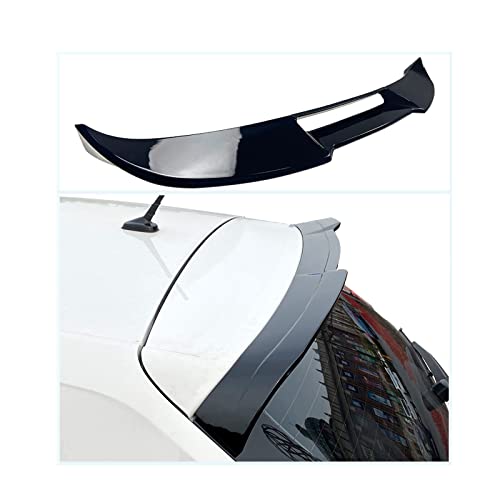 YYBHSD pour Volkswagen Polo MK6 2019+ Polo GTI Max aileron arrière supérieur Modification extérieure de l'aile, Installation Facile, Noir Brillant