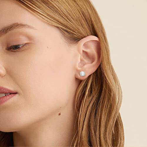 Krkc&Co Moissanite Studs Earrings, D Color, Vvs1, S925 Sterling Silver, 1.08/1.32/1.5 Carat, Diamond Earrings For Women, Brilliant Round Excellent Cut Iced Out ,14K Gold Plated, For Girls, Wife And Mom #TOP2