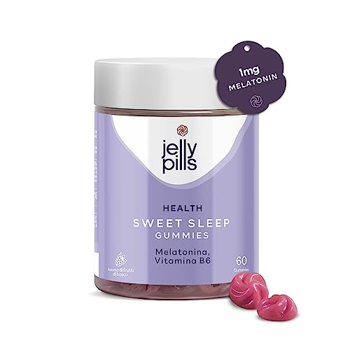 Jelly Pills Melatonina Gummies Vegane 60 pezzi