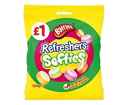 Candyland - Barratt Refreshers Softies 120Gm x 12