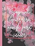 Cuaderno de composición rayas anchas - Composition Notebooks Wide Ruled: Hermoso cuaderno con flores rosadas sobre fondo negro, con mensajes ... páginas con rayas anchas. (Spanish Edition)