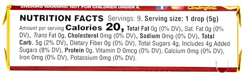 Honees Honey Filled Drops, Honey Cough Drops with Real Honey-Natural Sore Throat Relief-Nothing Artificial-Throat Coat Lozenges, Natural Cough Suppressant, Non-GMO, Gluten Free (1 Pack – 9 Drops)