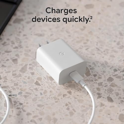 Image of MYVN 30W USB Type-C Charger Adapter, Fast Charging for Pixel 8 /7 /6 /5 Pro, Pixel 8 /7 /6, Pixel 7A /6A, Slim Compact 30 Watt Rapid Power Charge Support Pixel Phones Pixel Buds, Chromebooks, White