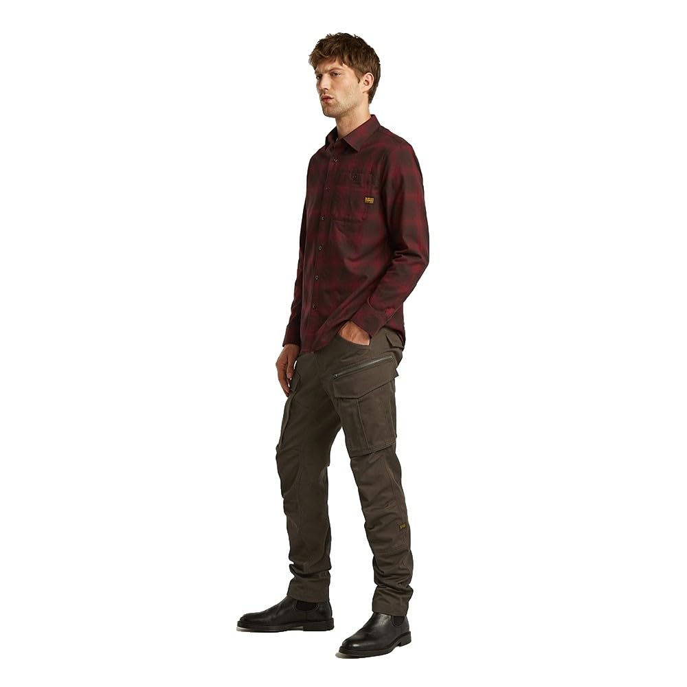 G-STAR Rovic Zip 3D Regular Tapered spodnie, Brązowy (Wren D02190-e064-h336), 36W / 36L