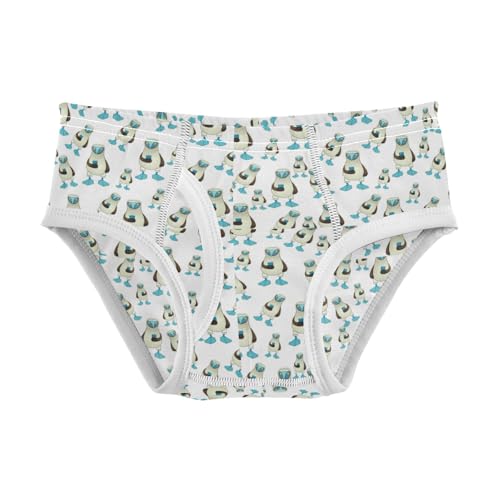 Boys' Exclusive Briefs Toddler Underwear 95% Combed Cotton Boxerbriefs 2T Penguin Pattern 68