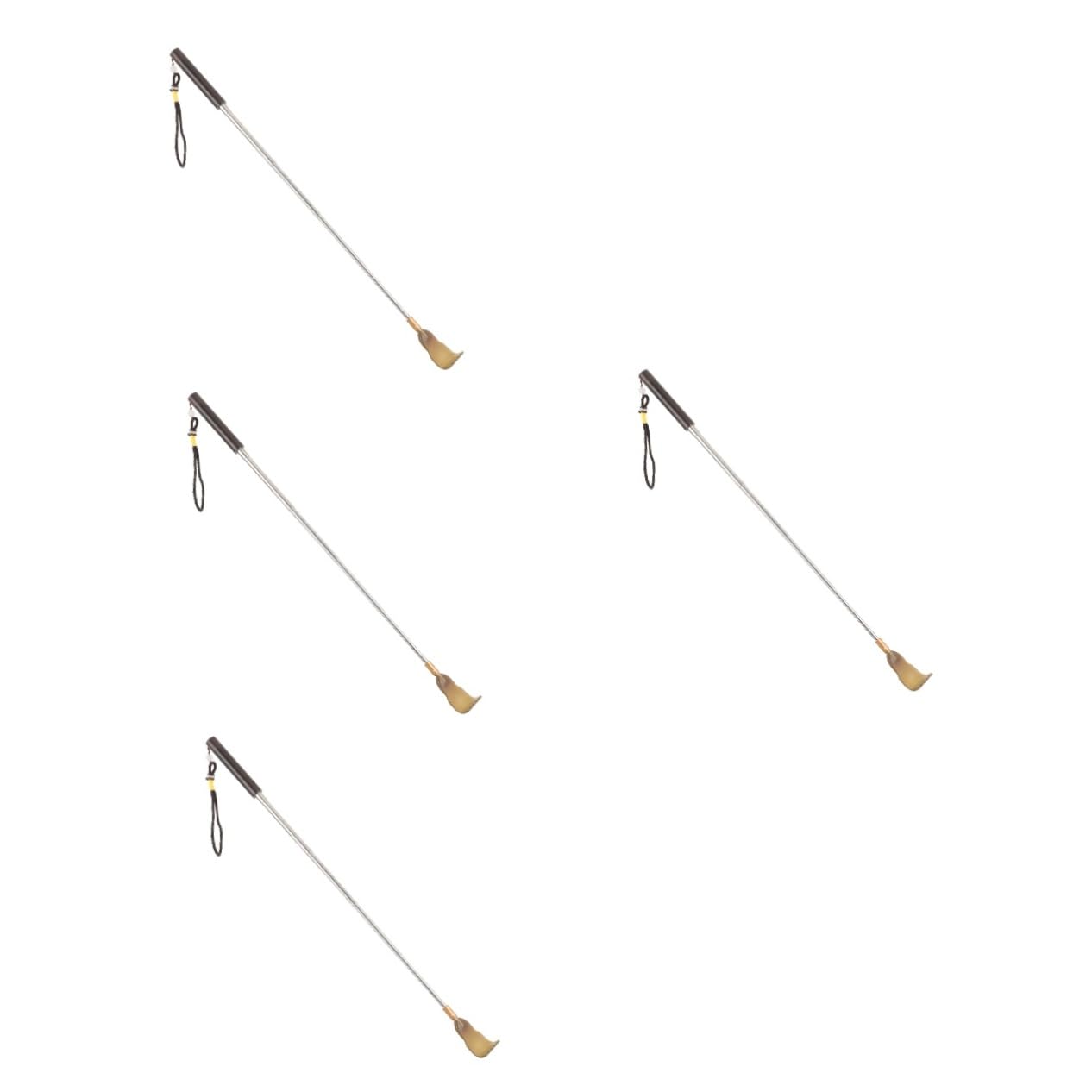 Ipetboom 4piezas Rascador De Espalda Telescópico Para Alivio De Picazón Herramienta De Masaje Extendible Mango Para Uso Casa y Oficina