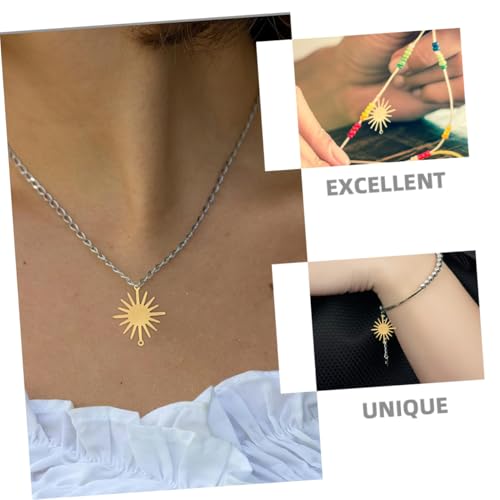 Breloques Soleil Connecteurs Bijoux DIY pour Accessoires et Colliers - 5
