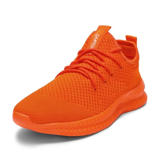 Image of DLWKIPV Mens Slip On Shoes Tennis Walking Gym Athletic Running Fashion Sneakers Workout Footwear Casual Sport Outdoors Breathable Knitted Mesh Lightweight