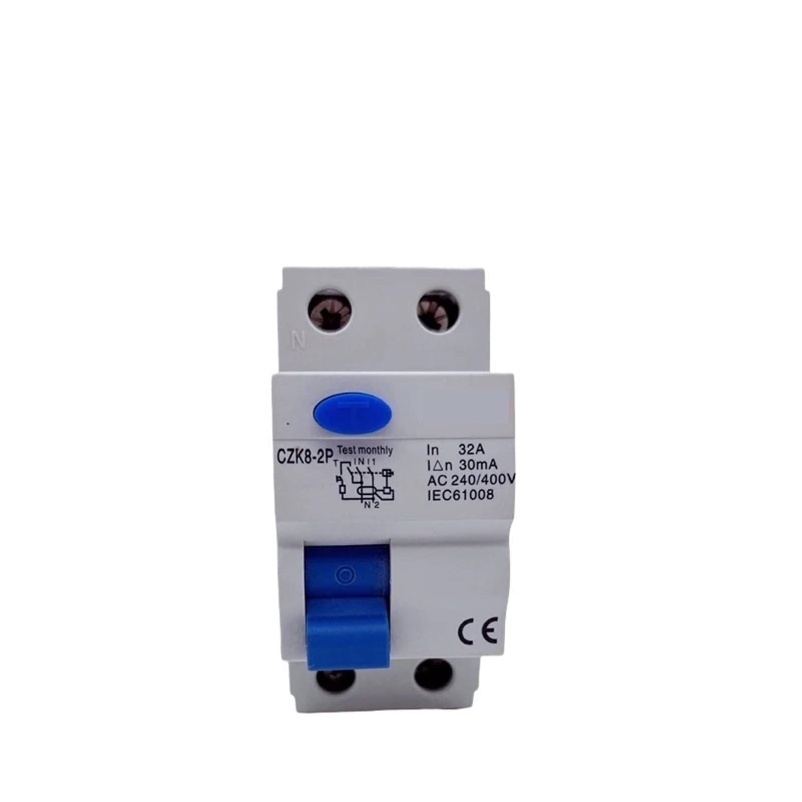 RCD interrupteur différentiel électromagnétique 2P 100A 300mA courbe Type B