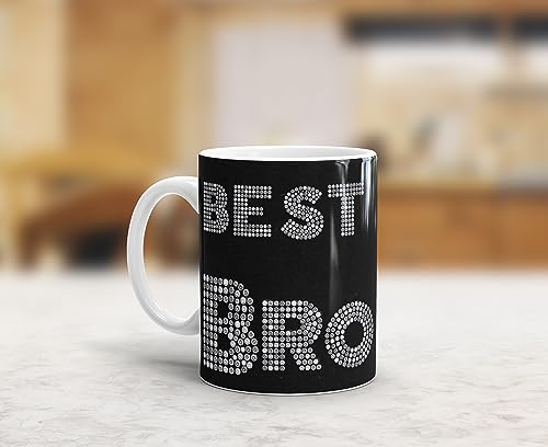 Image of Rakhi Gift for Brother and Rakshabandhan Gift | Rakhi for Brother with Printed Ceramic Mug| | Pack of 4 (Printed Mug, Roli Chawal, 02Rakhi) | Best Rakhi Gift for Brother. (01)
