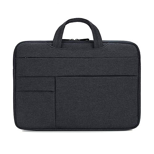 Zwbfu Bolsa portátil para laptop de 15,6 polegadas, capa para laptop à prova d'água, bolsa de nylon