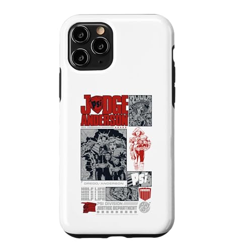 Carcasa para iPhone 11 Pro PSI-Juez Anderson & Dredd PSI División 2000 AD Cómic