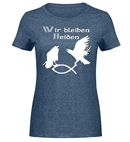 T-Shirt chiné extensible pour Femme coupe confort Hugin & Munin L