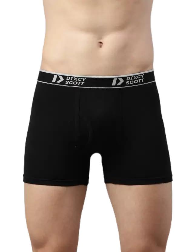 Men's Cotton Solid Trunks (Pack of 1) (Cross Te_Pack 01 Pc, Multicolor-image-40