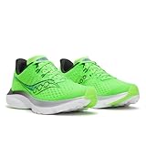 Saucony Men's Kinvara 16 Running Shoe, Slime/Black, 10 M US